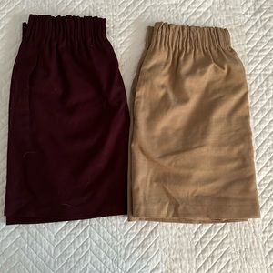 2 J. Crew Skirts